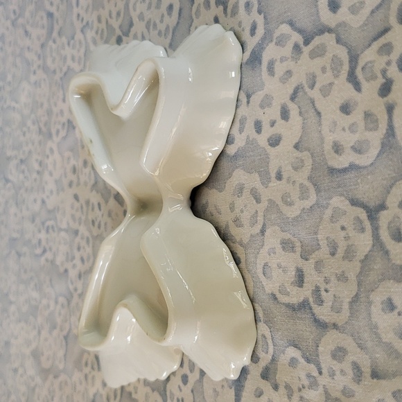 Vintage Butterfly Trinket Dish Floral Butterfly Flowers Floral Dish - Picture 7 of 11